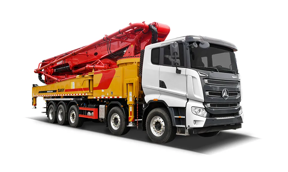 Over 60m Truck mounted concrete pump